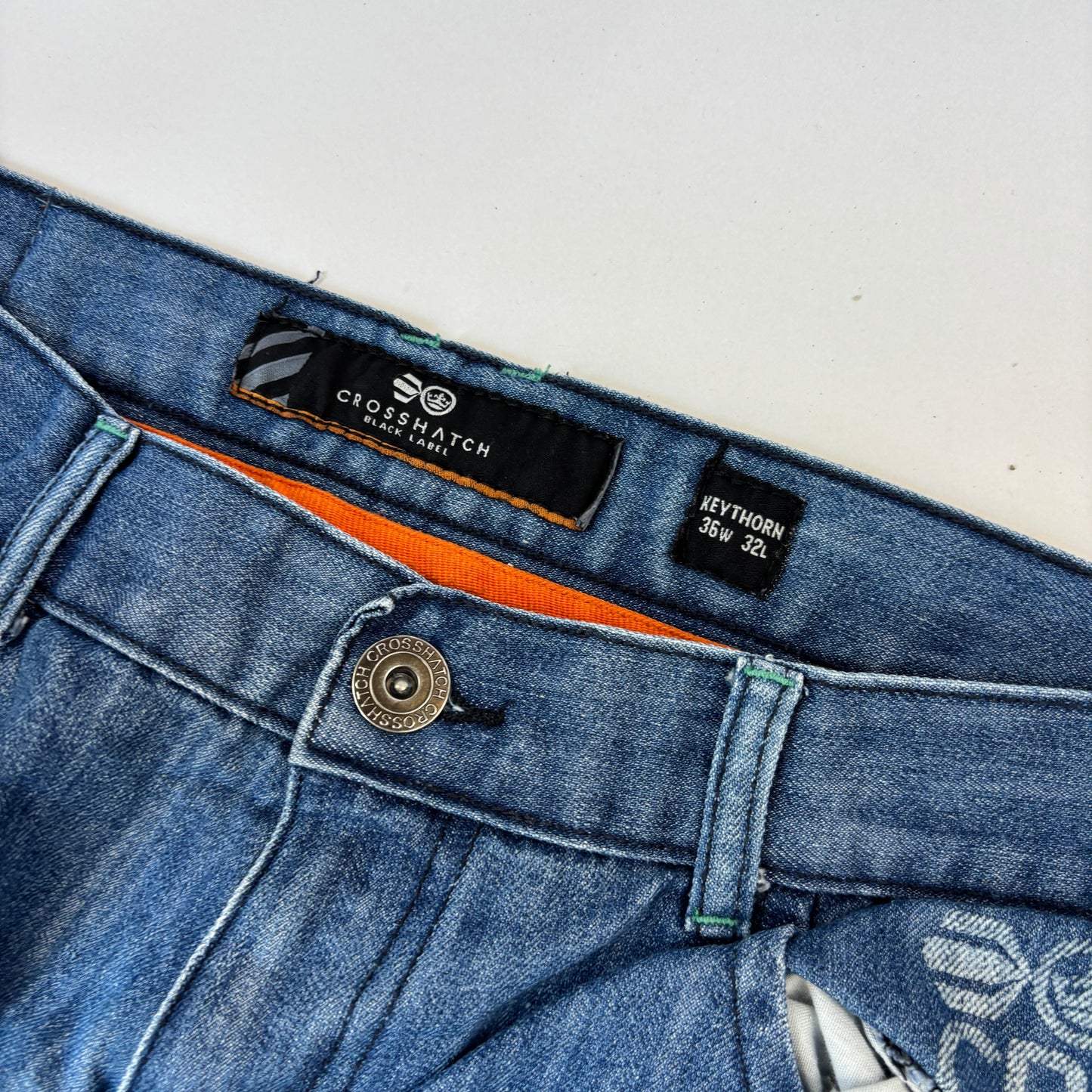 Crosshatch Baggy Jeans (M)