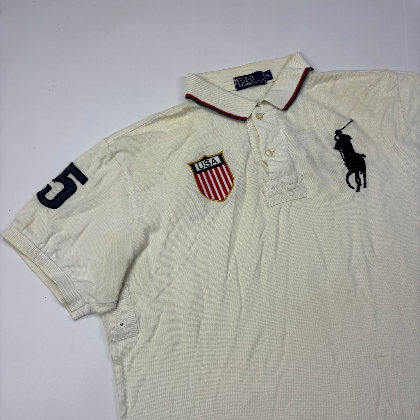 Vintage Ralph Lauren USA Polo (XL)