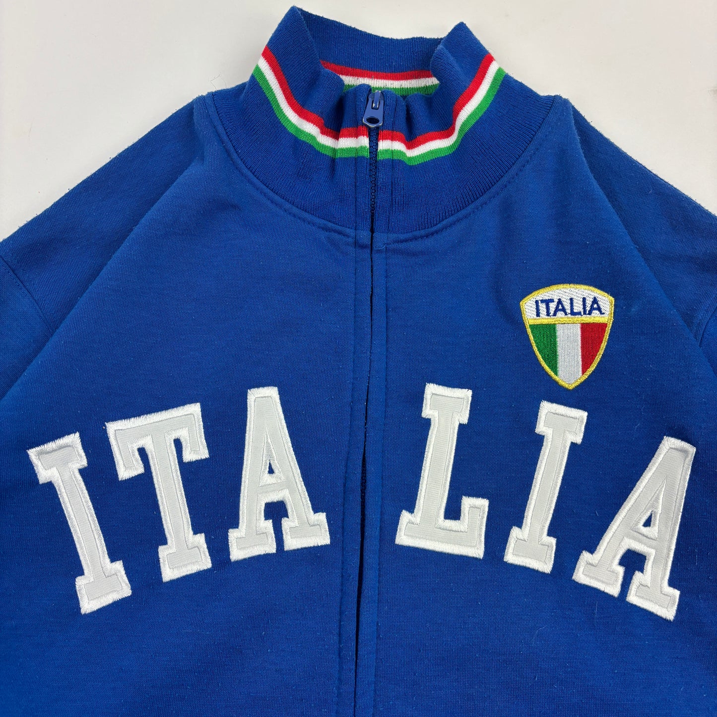 Vintage Italien Zip-Jacke (XL)