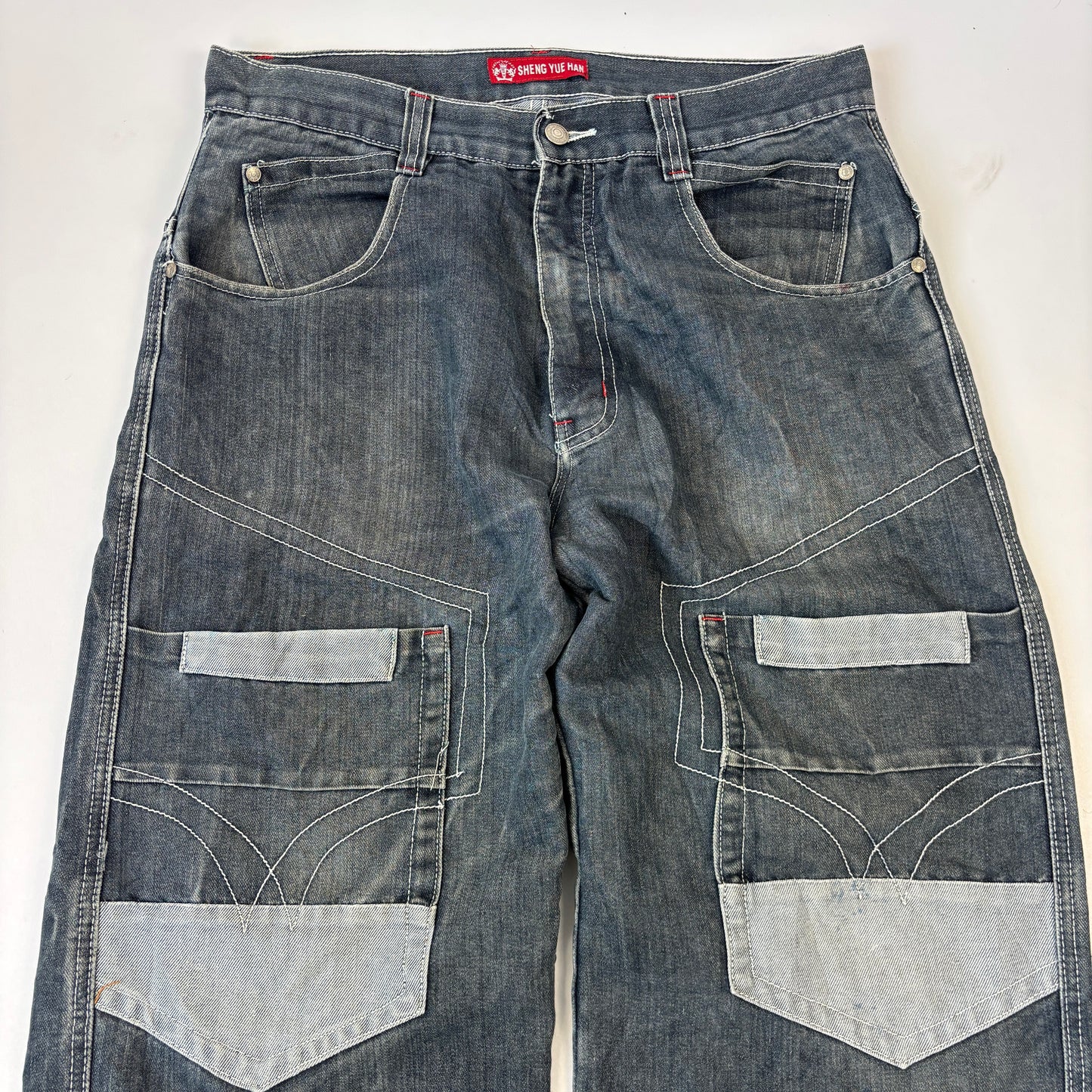 Baggy y2K Tiger Jeans (M)