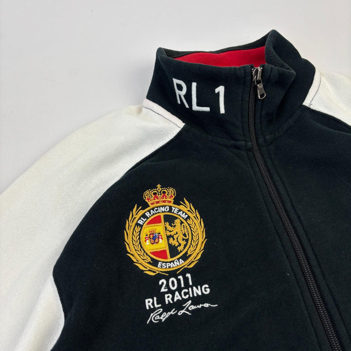 Vintage Ralph Lauren Spanien Zip-Jacke (XL)