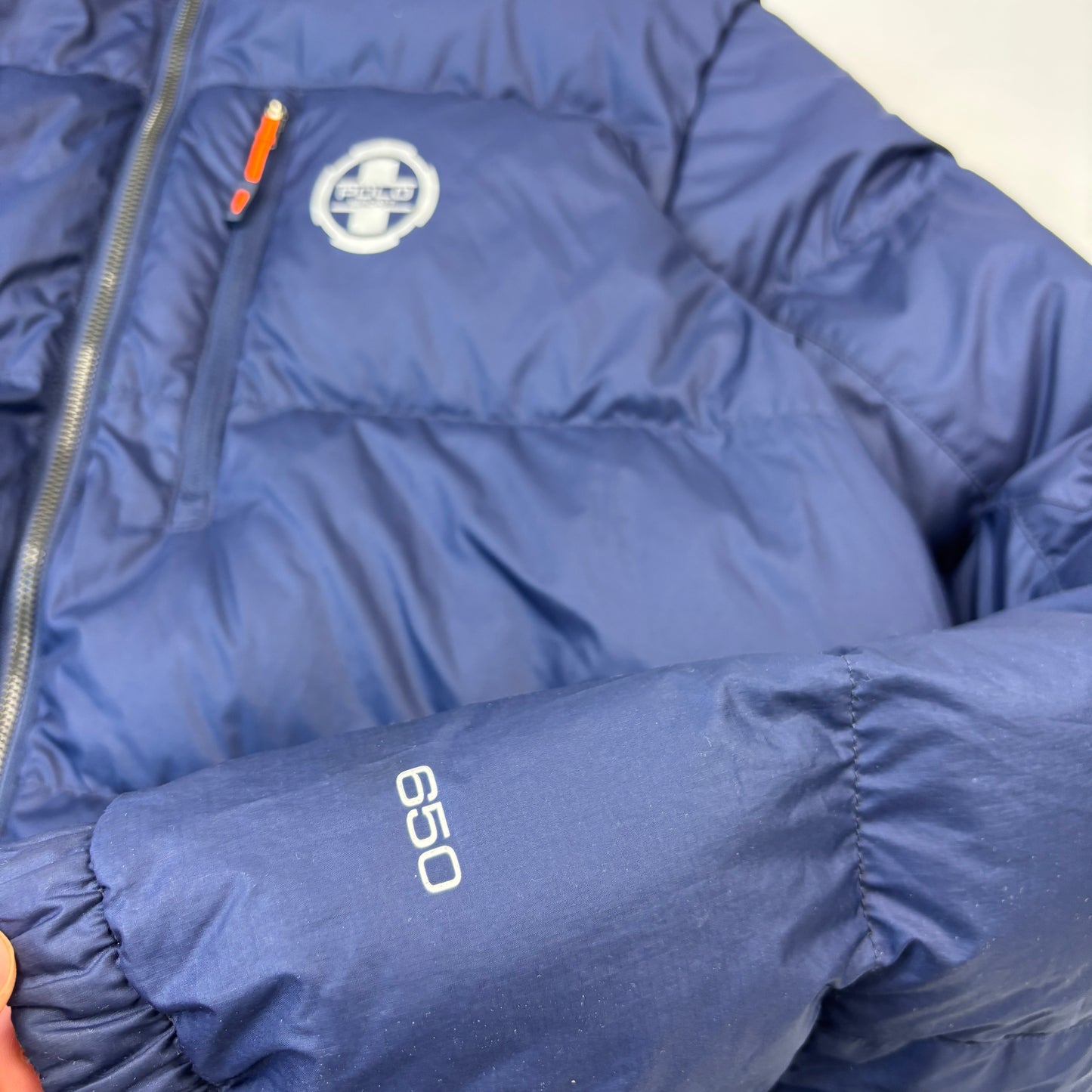Vintage Polo Sport Pufferjacket (XL)