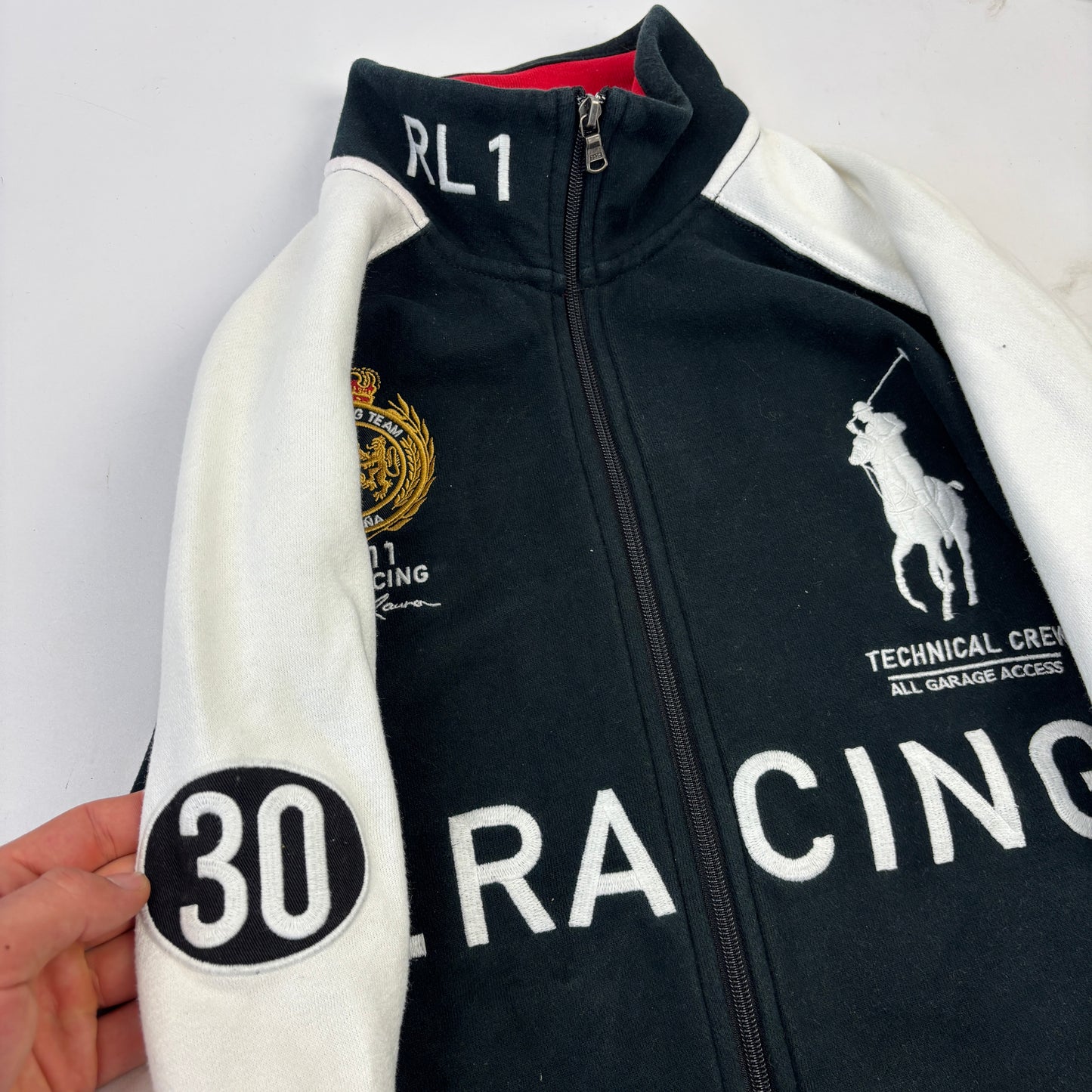 Vintage Ralph Lauren Spanien Zip-Jacke (XL)