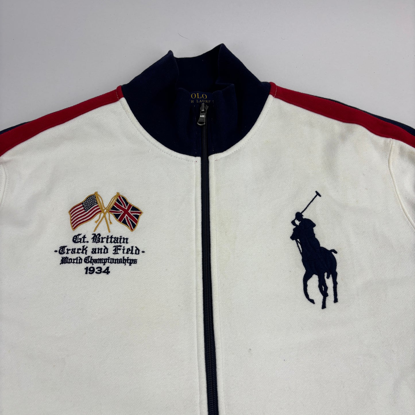Ralph Lauren Chief Keef Great Britain Zip-Jacke (L)