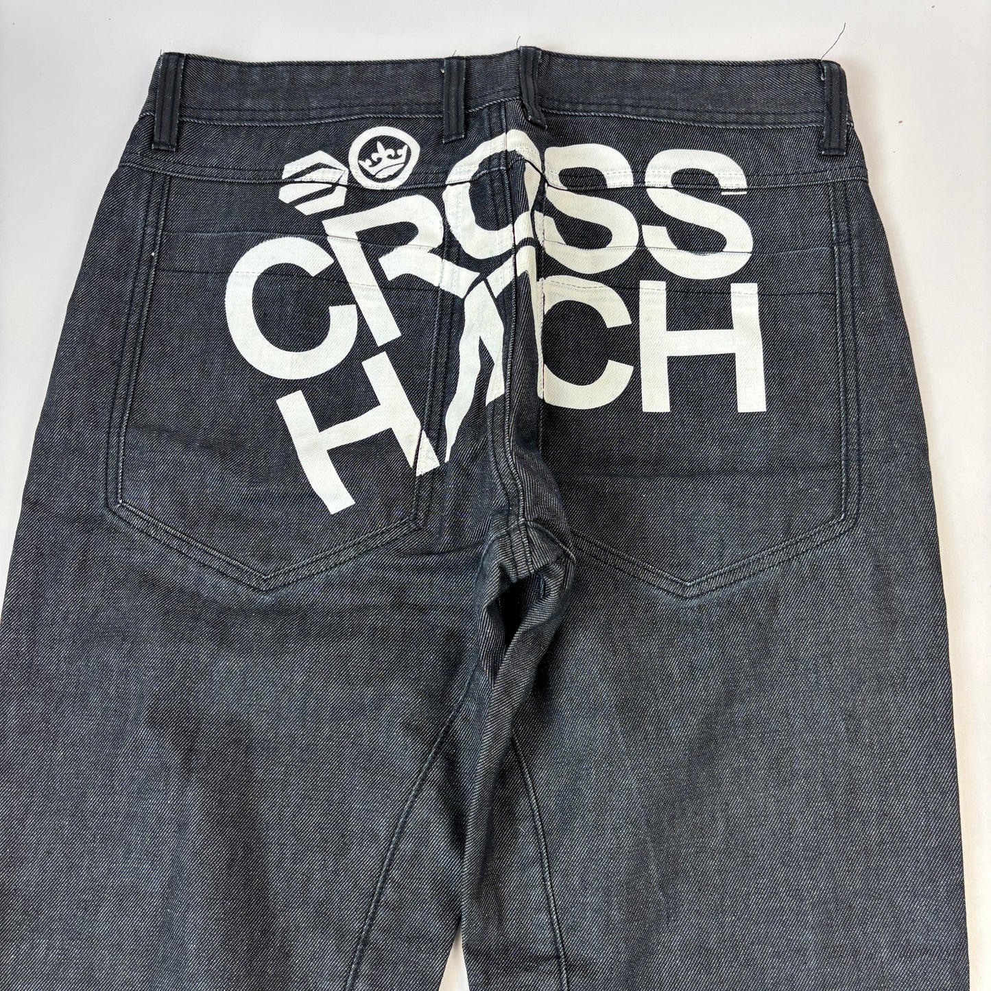 Crosshatch Baggy Jeans (S)