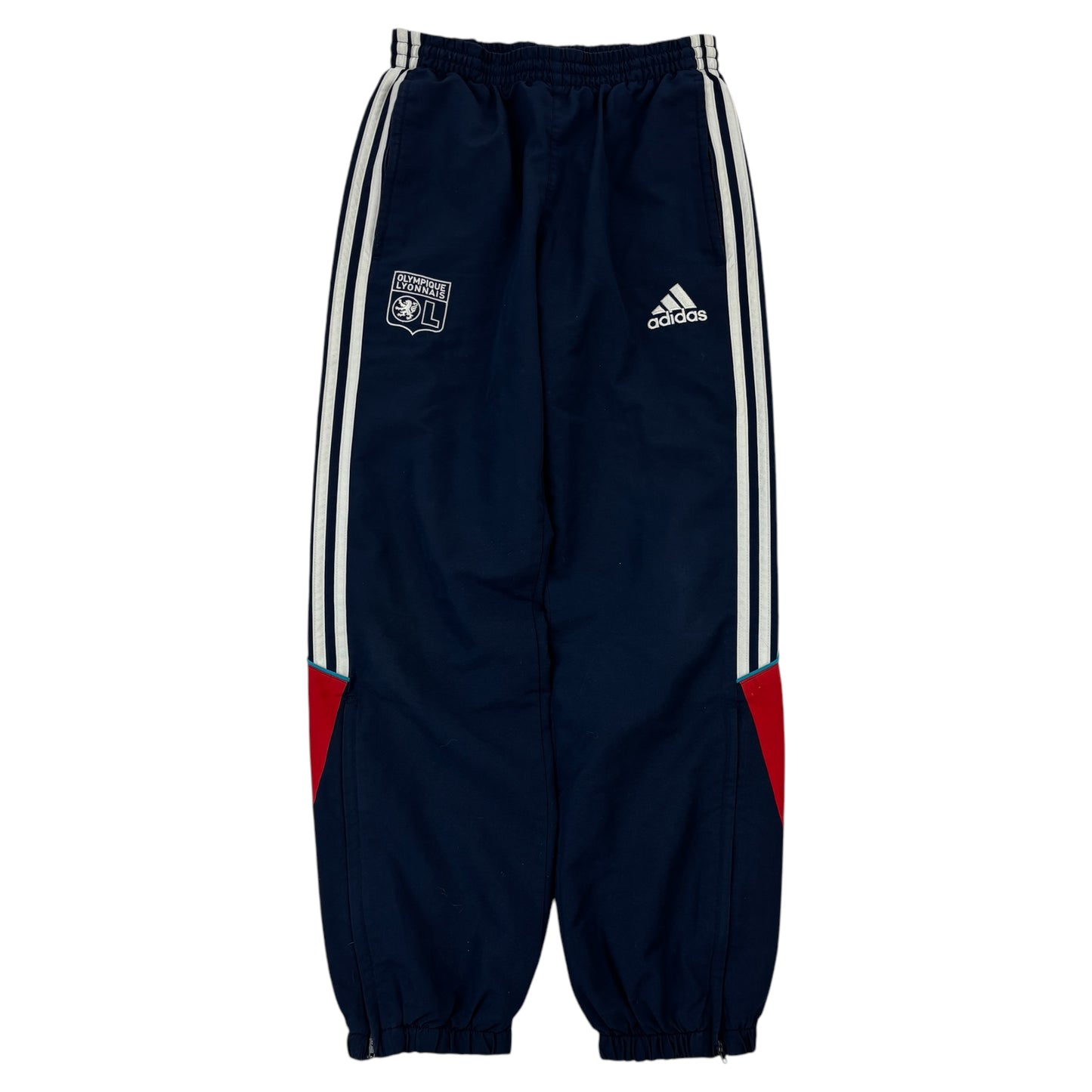 Vintage Adidas Olympique Lyon Trackpants (XS)