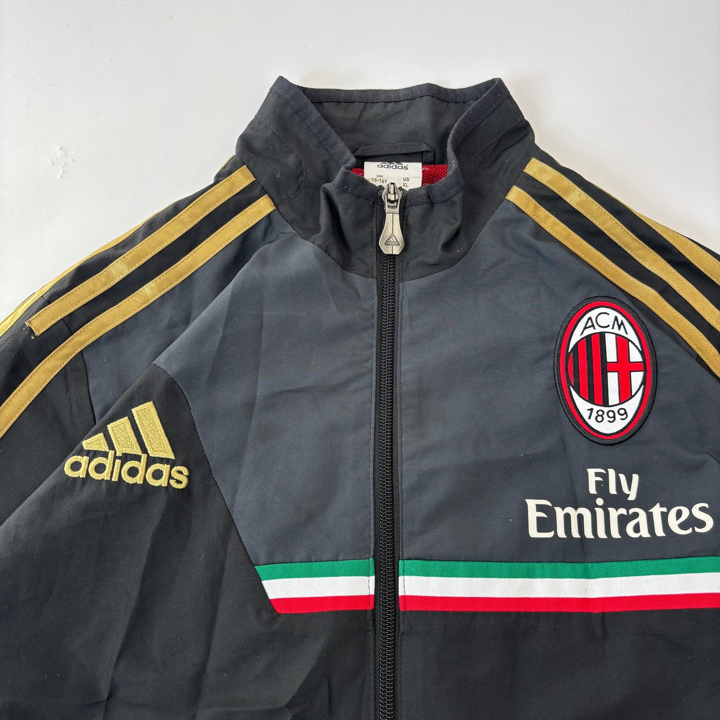 Vintage Adidas AC Milan Trackjacket (M)
