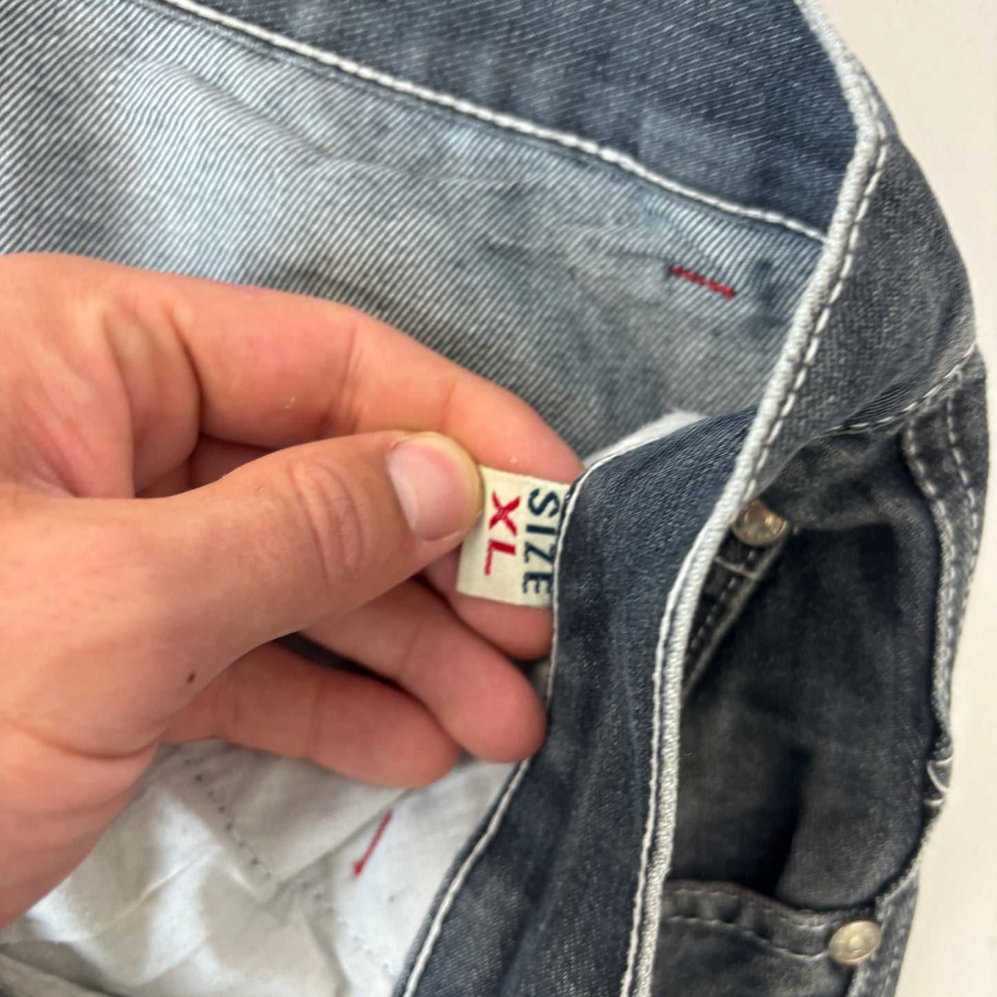 Baggy y2K Tiger Jeans (M)