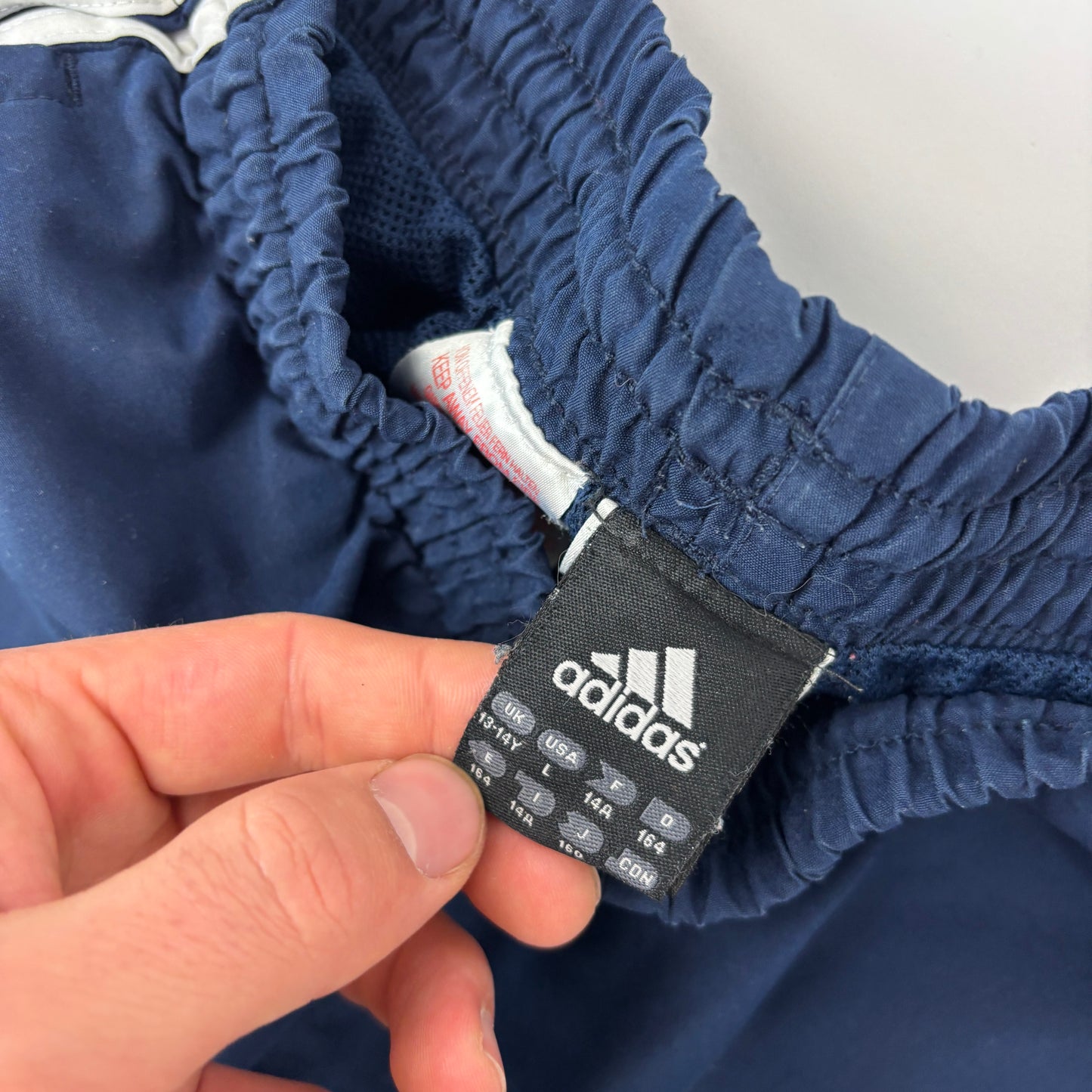 Vintage Adidas Olympique Lyon Trackpants (XS)