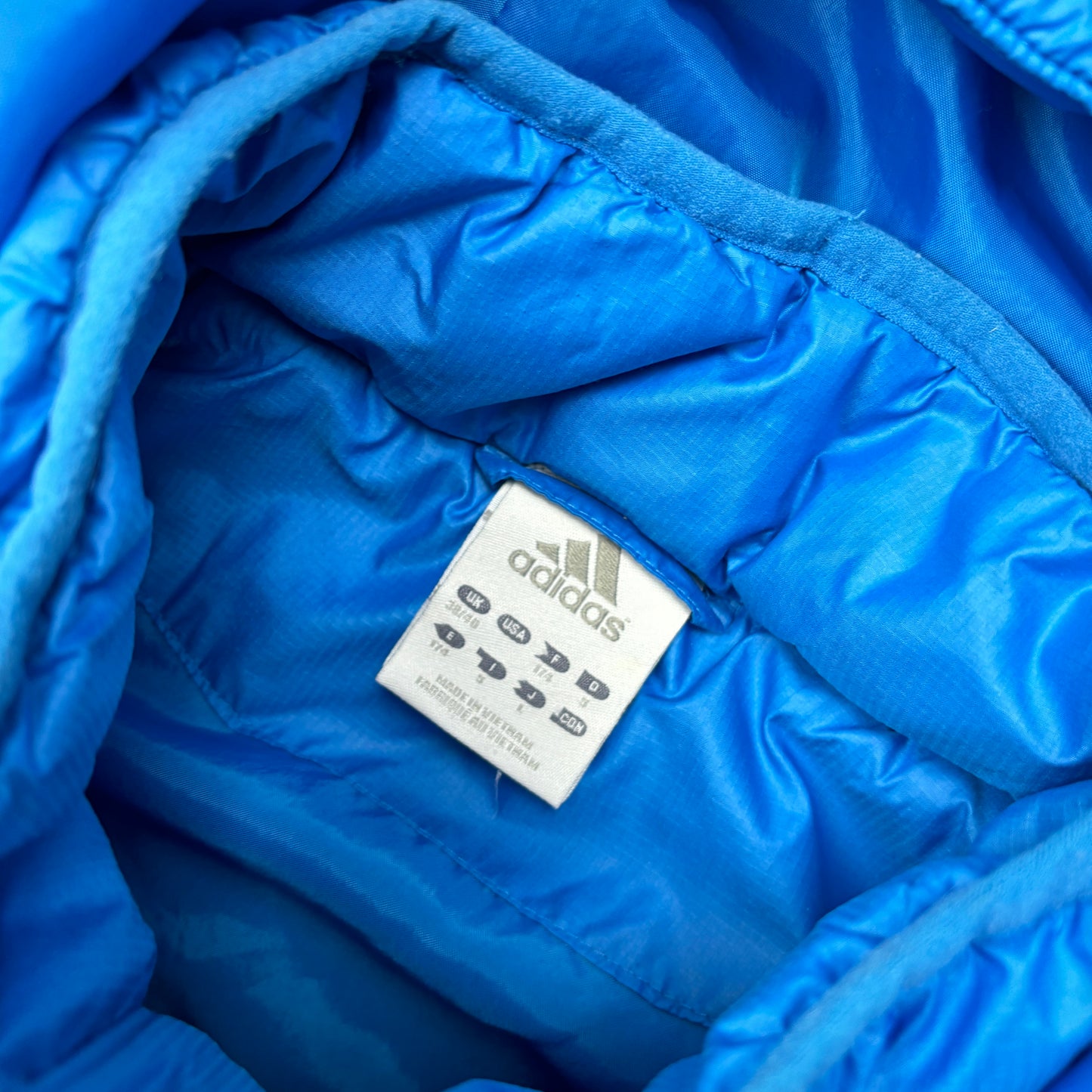 Vintage Adidas Marseille Pufferweste (S)