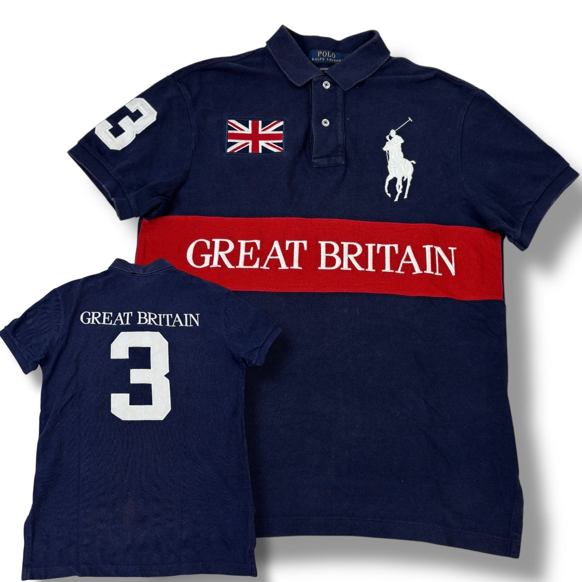 Vintage Ralph Lauren Great Britain Polo (XL)