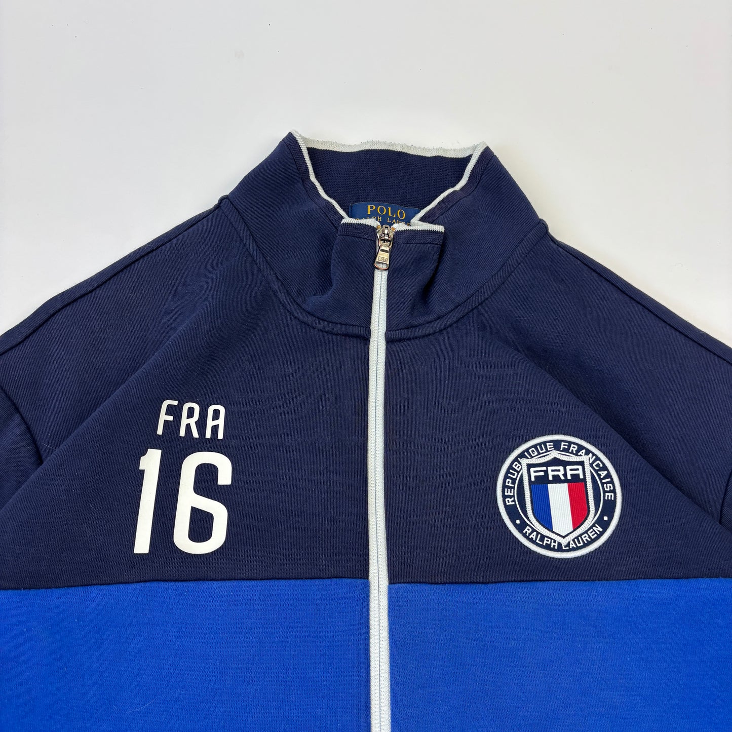 Vintage Ralph Lauren Frankreich Zip-Jacke (XL)