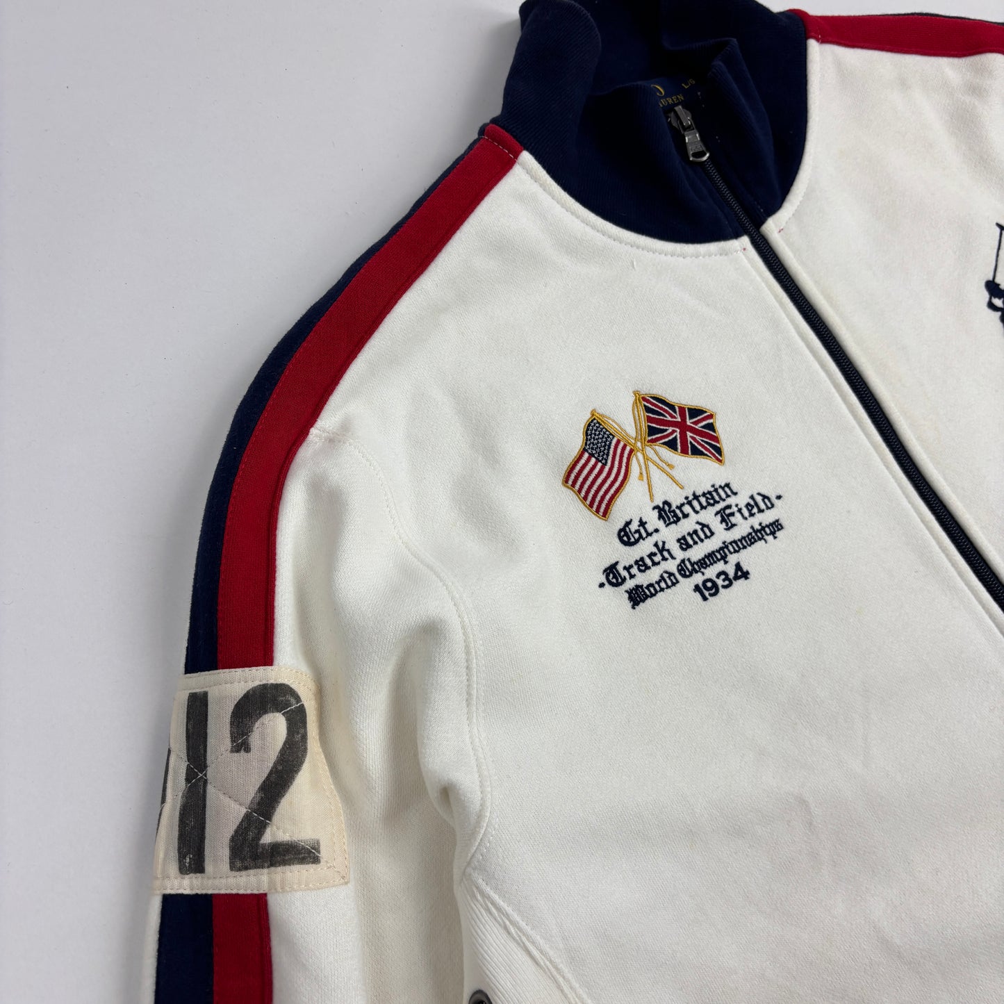 Ralph Lauren Chief Keef Great Britain Zip-Jacke (L)