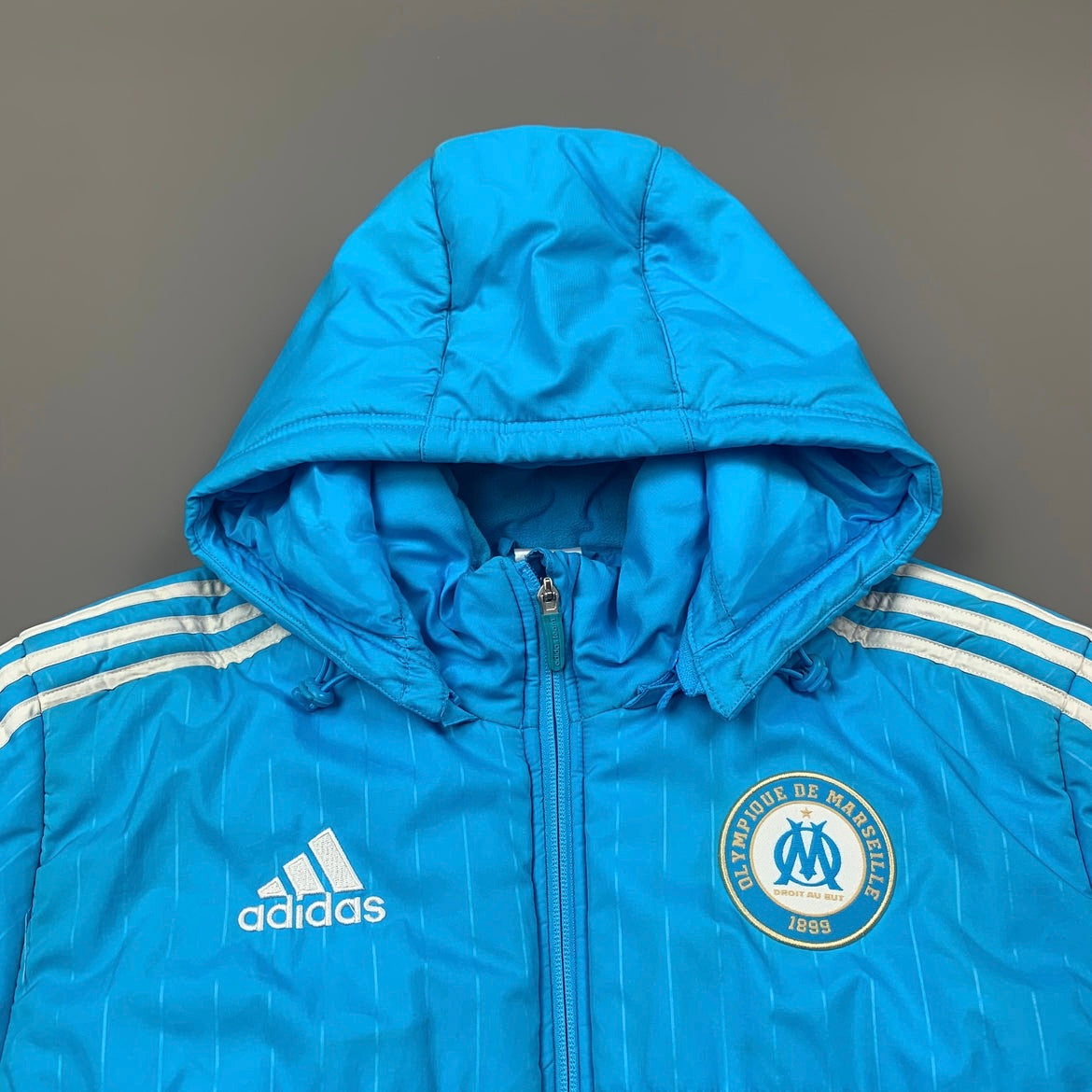 Adidas Olympique Marseille Pufferjacket (L)
