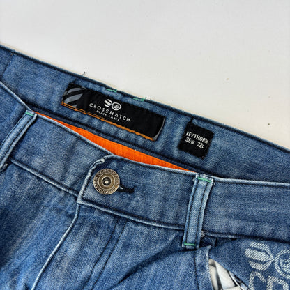 Crosshatch Baggy Jeans (M)