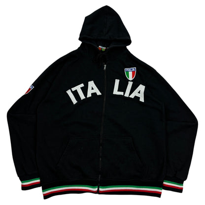 Vintage Italien Zip-Jacke (XXL)