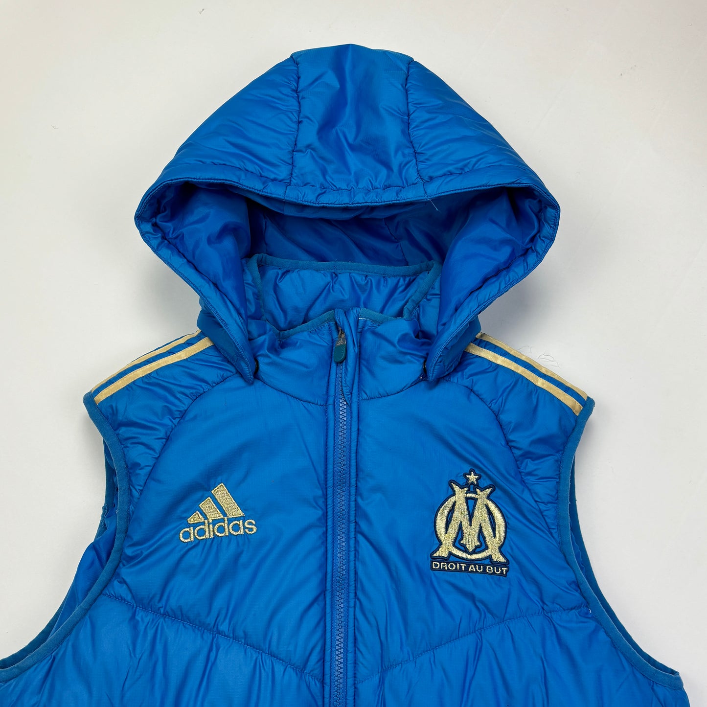 Vintage Adidas Marseille Pufferweste (S)