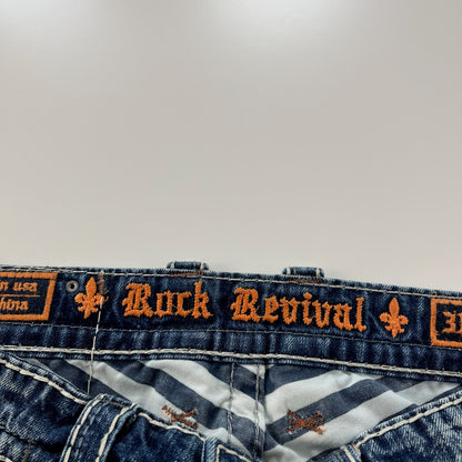 Rock Revival Baggy Jeans (S)