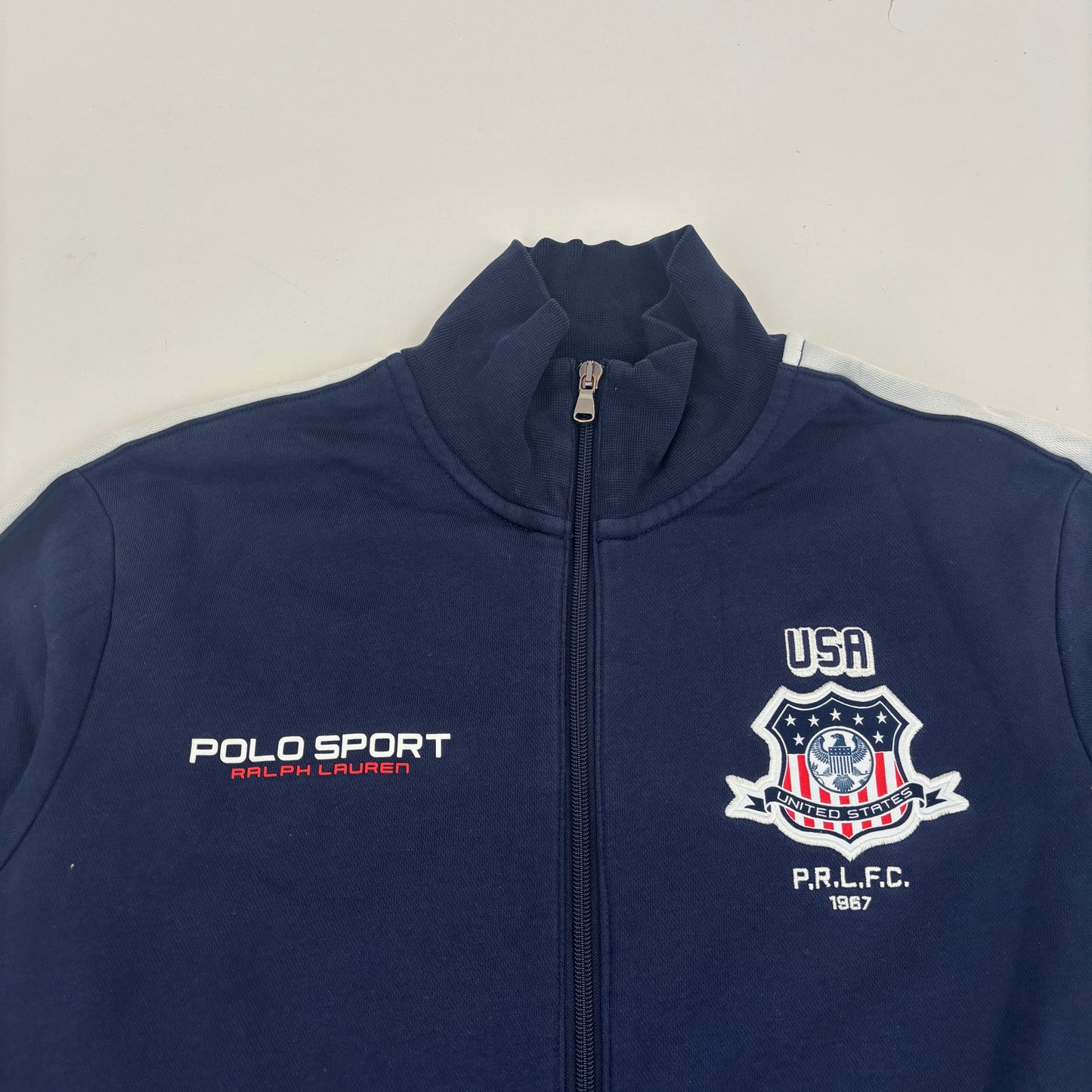 Vintage Polo Sport Zip-Jacke (M)
