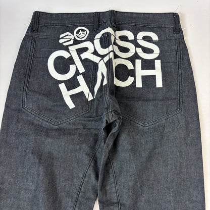 Crosshatch Baggy Jeans (S)