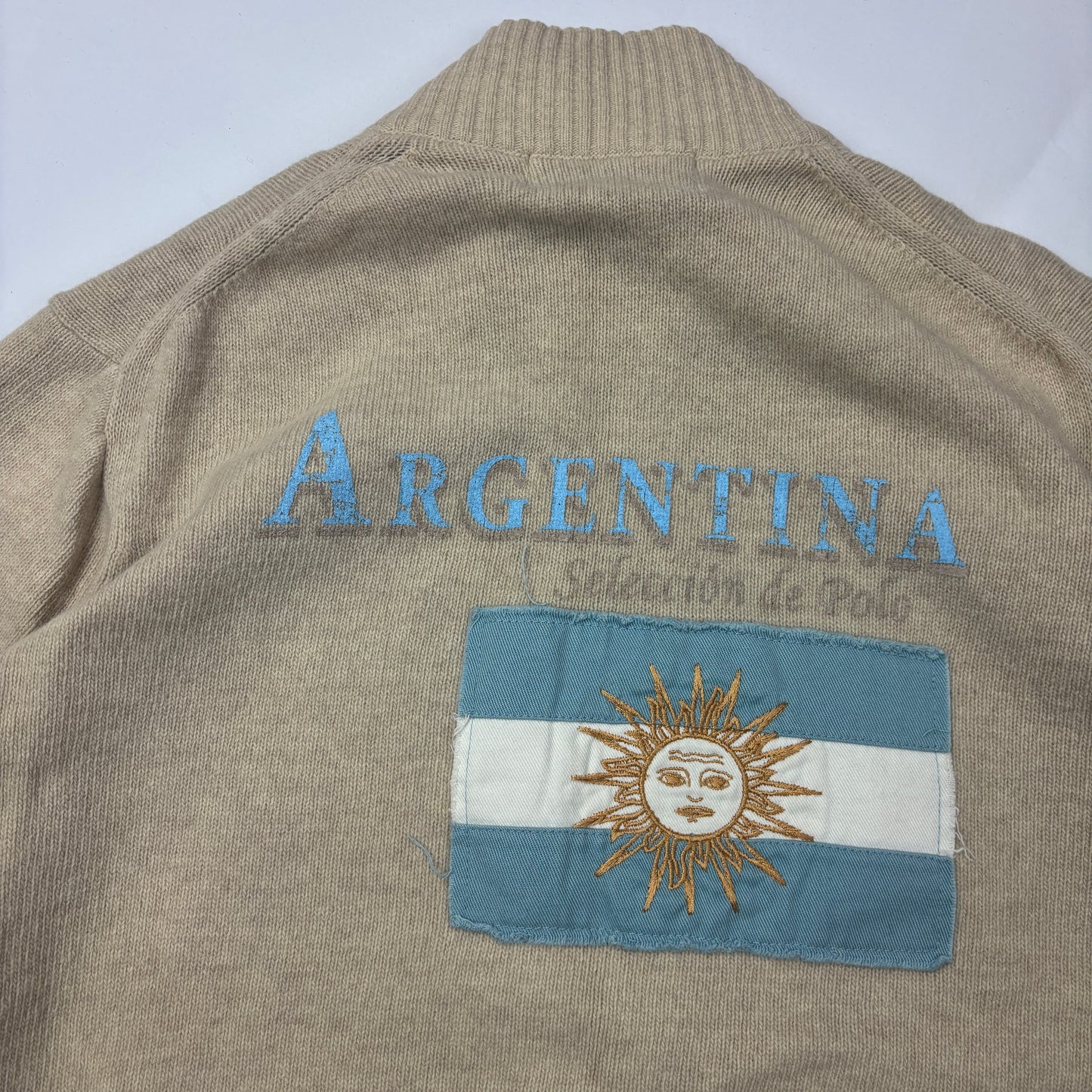 Vintage La Martina Argentinien Zip-Jacke (S)