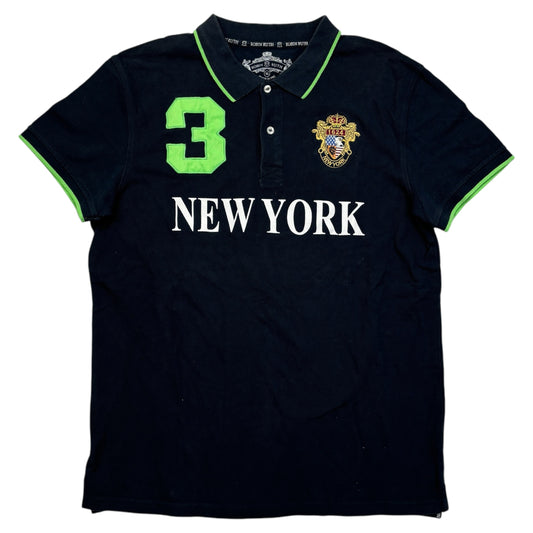 Vintage y2K New York Polo (XL)