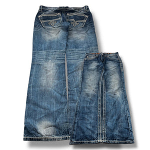 Rock Revival Baggy Jeans (S)