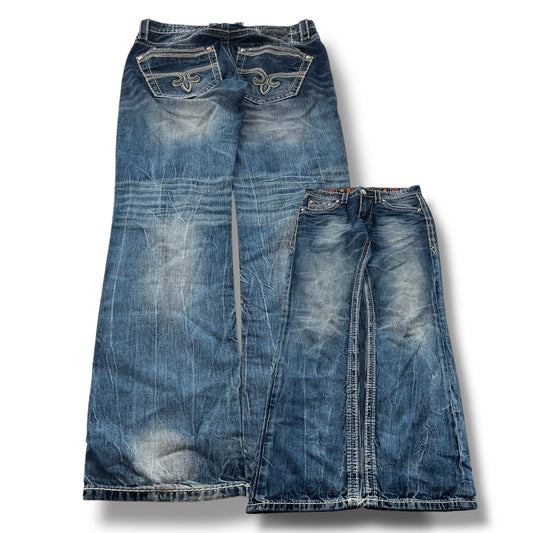 Rock Revival Baggy Jeans (S)