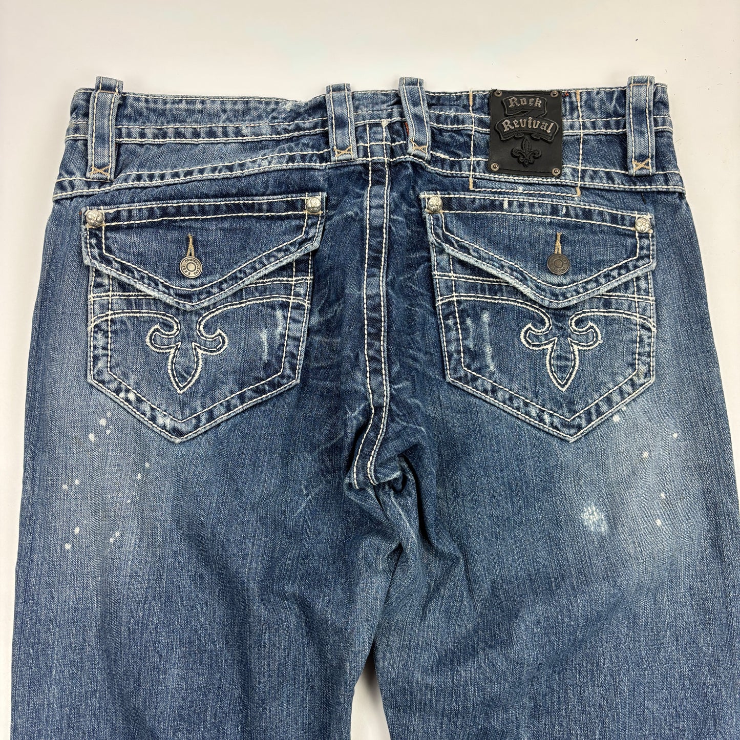 Vintage Rock Revival Jeans (XL)