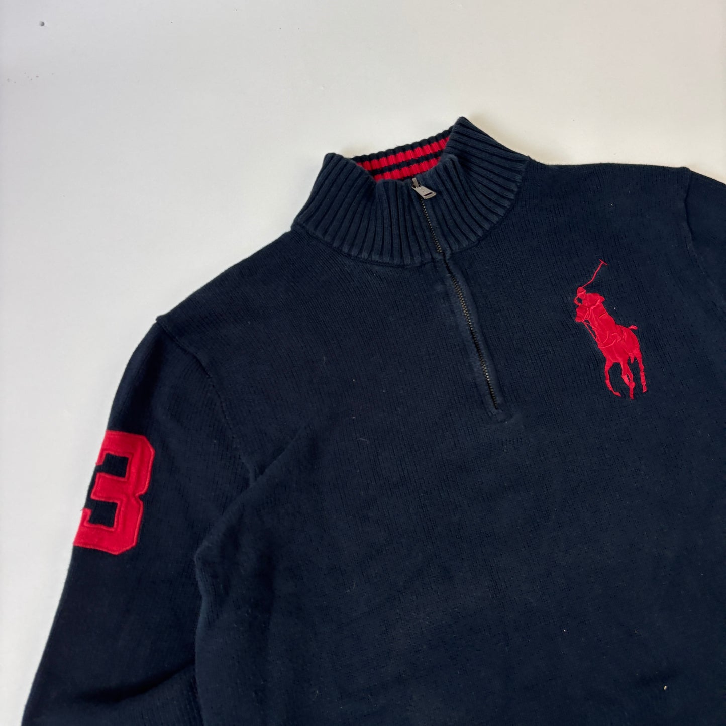 Ralph Lauren Big Pony Half-Zip (M)