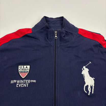 Vintage Ralph Lauren USA Zip-Jacke (XL)