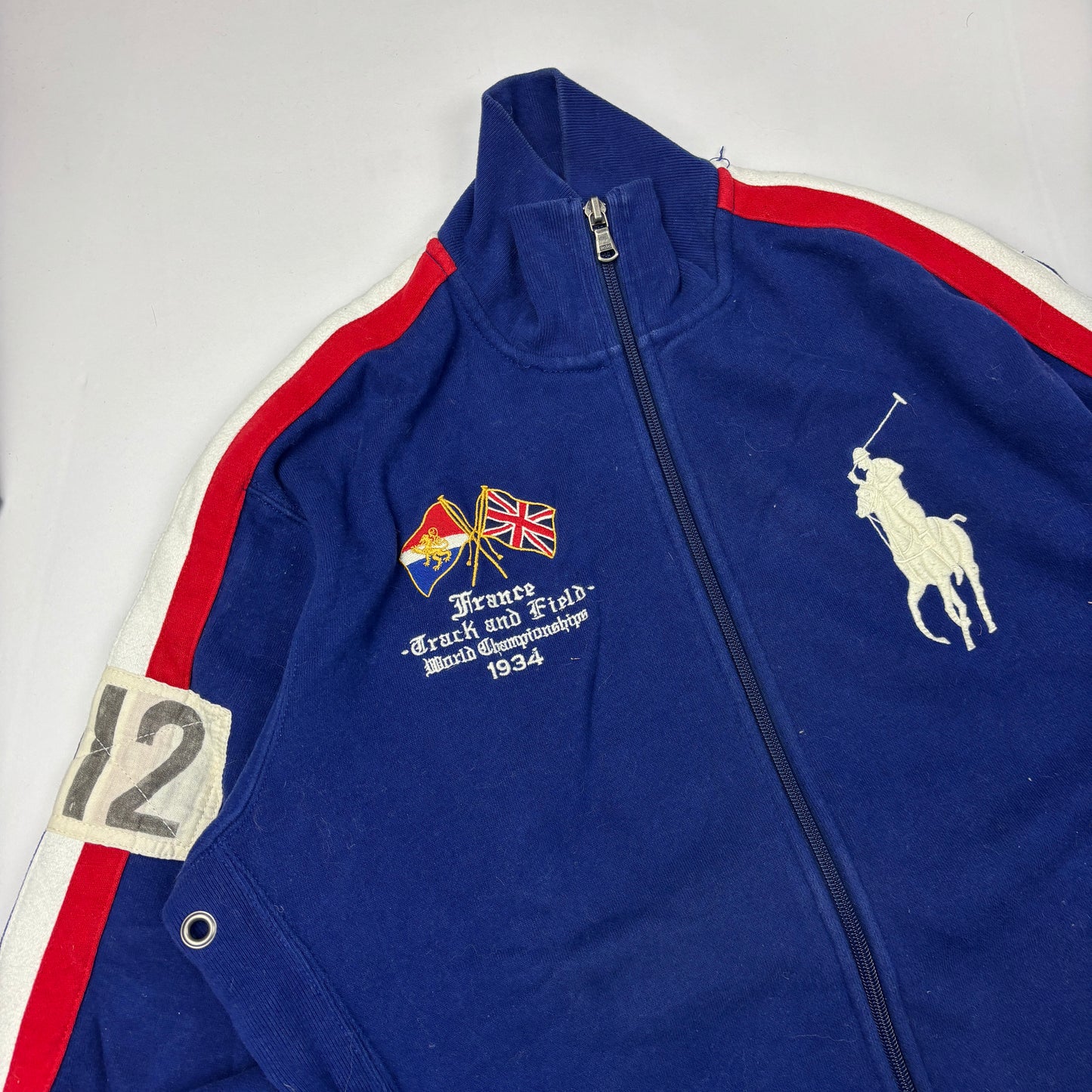 Vintage Ralph Lauren Frankreich Zip-Jacke (S)