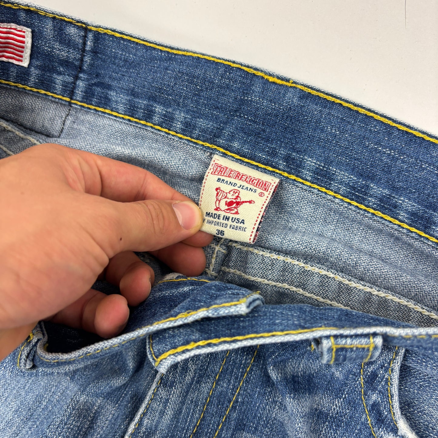 True Religion Baggy Jeans (L)