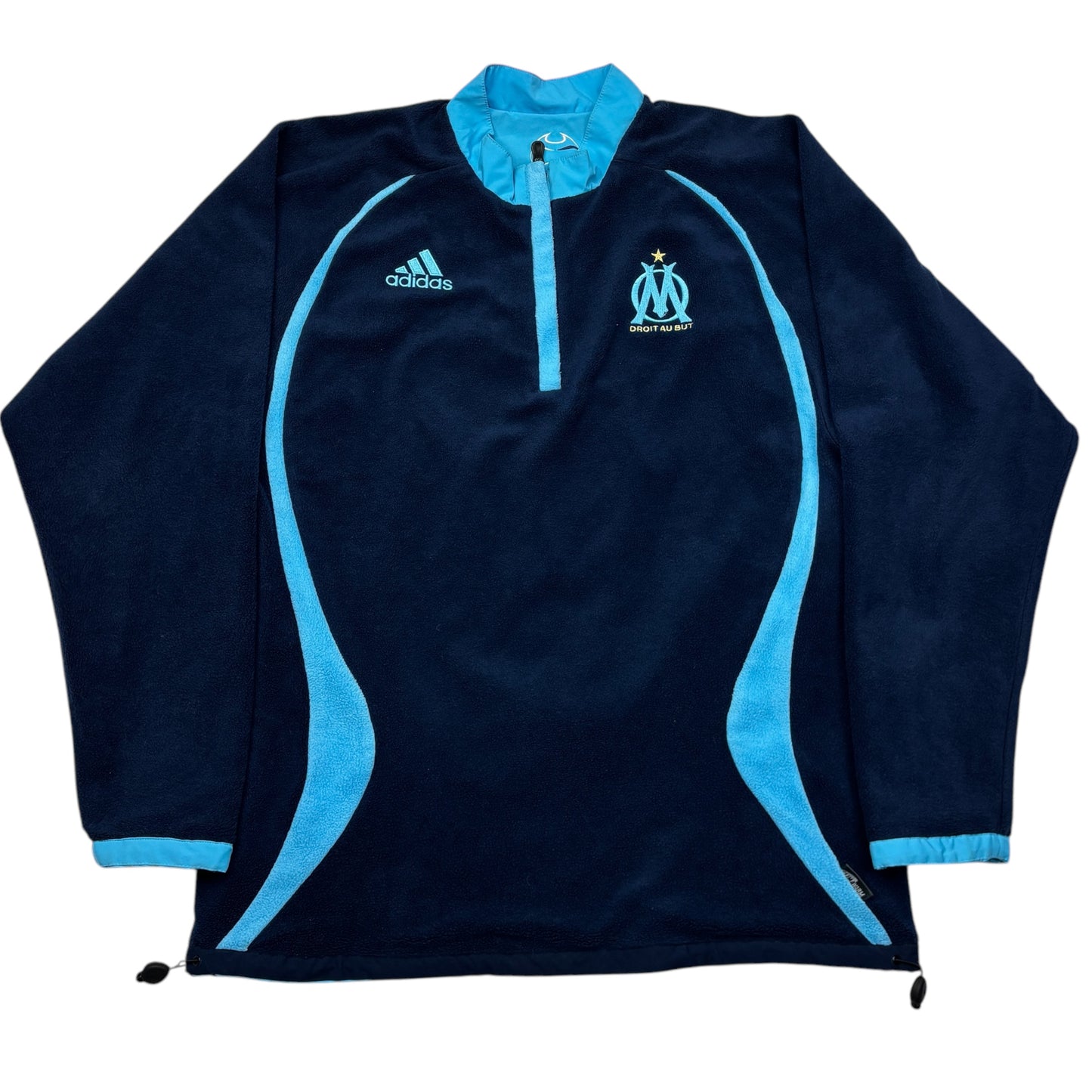 Vintage Adidas Marseille Half-Zip (XL)