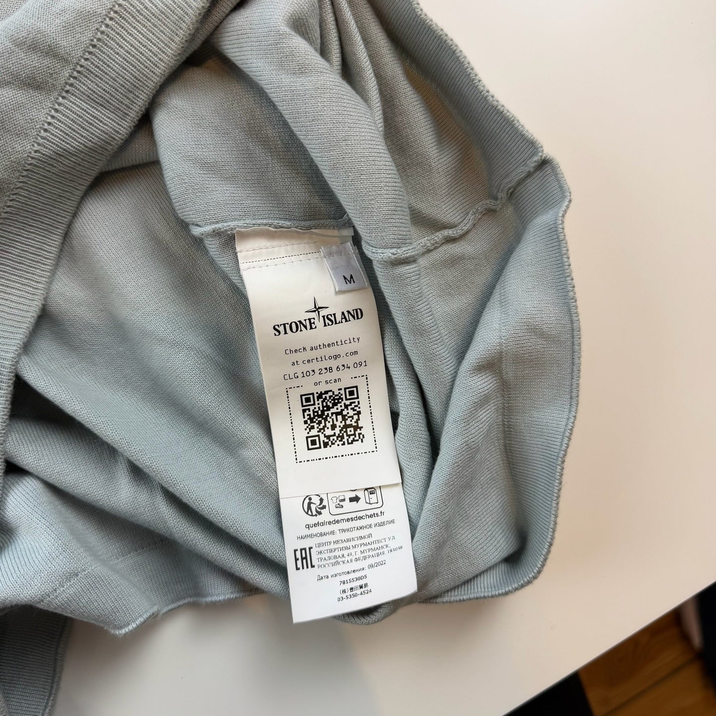 Stone Island Langarmshirt (M)