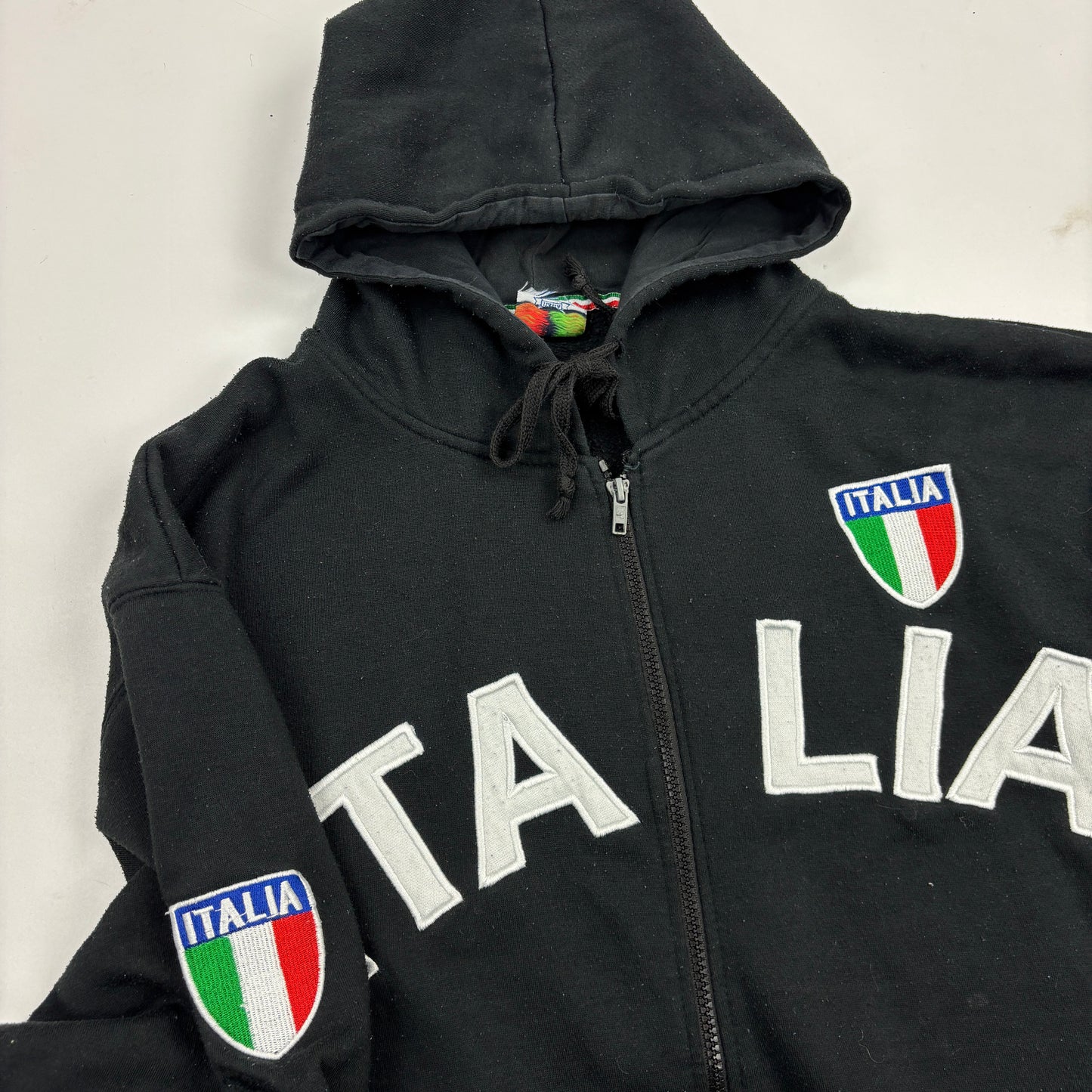 Vintage Italien Zip-Jacke (XXL)