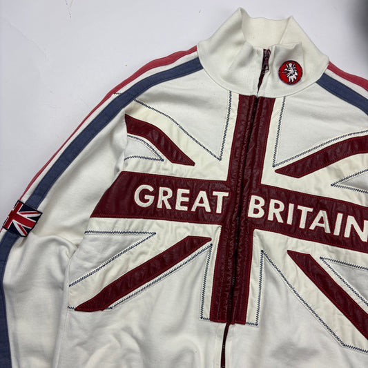 Vintage Great Britain Zip-Jacke (L)