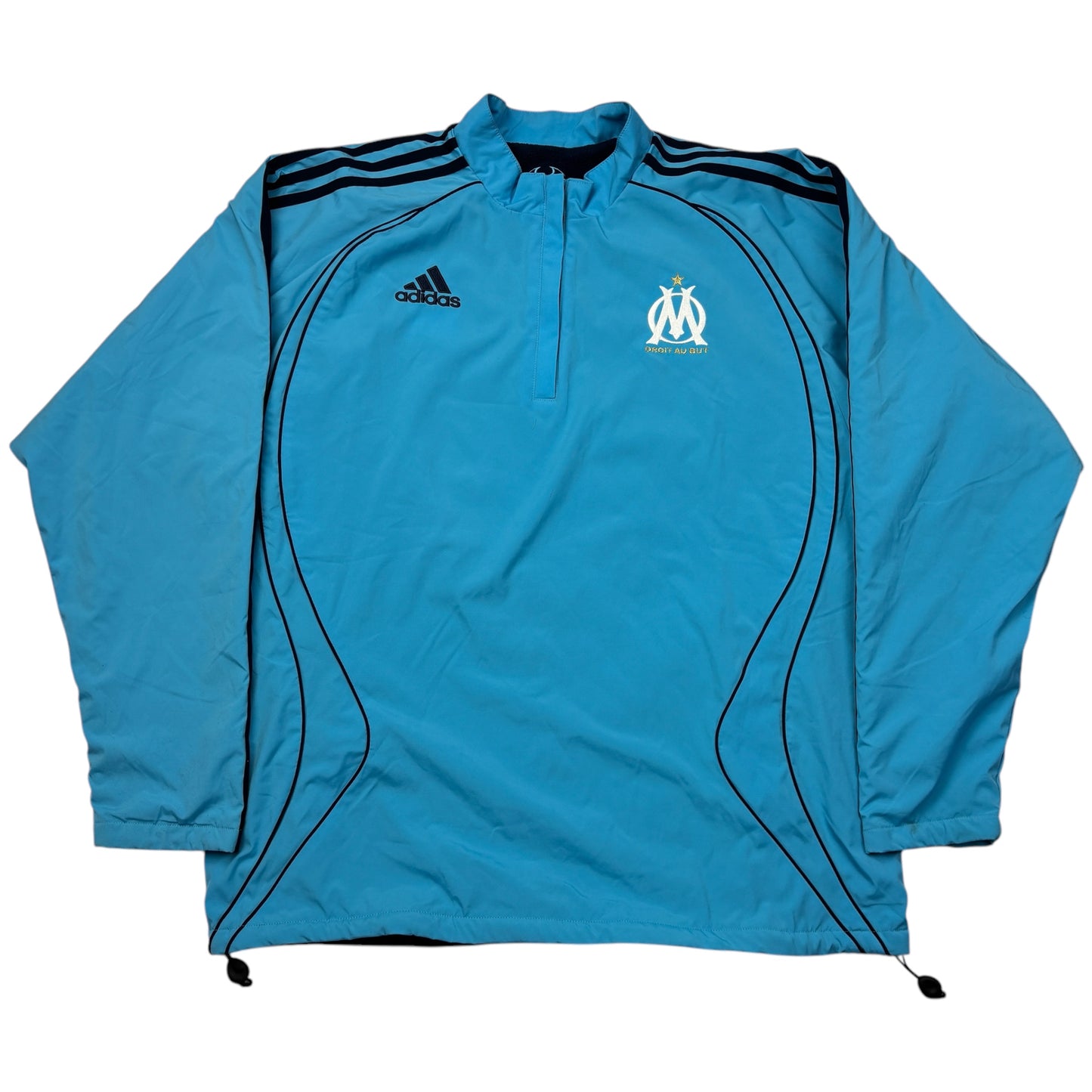 Vintage Adidas Marseille Half-Zip (XL)