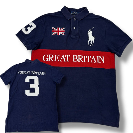 Vintage Ralph Lauren Great Britain Polo (XL)