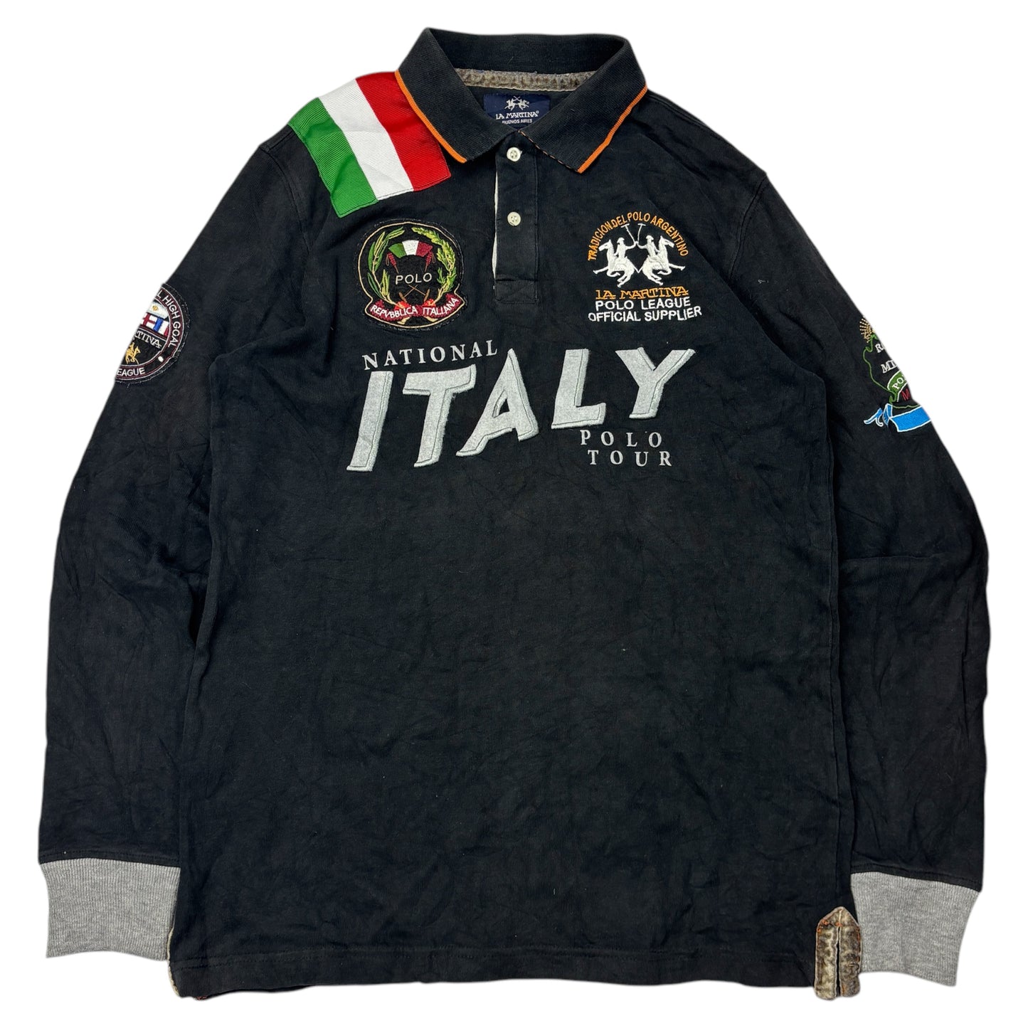 Vintage La Martina Italien Polo (M)