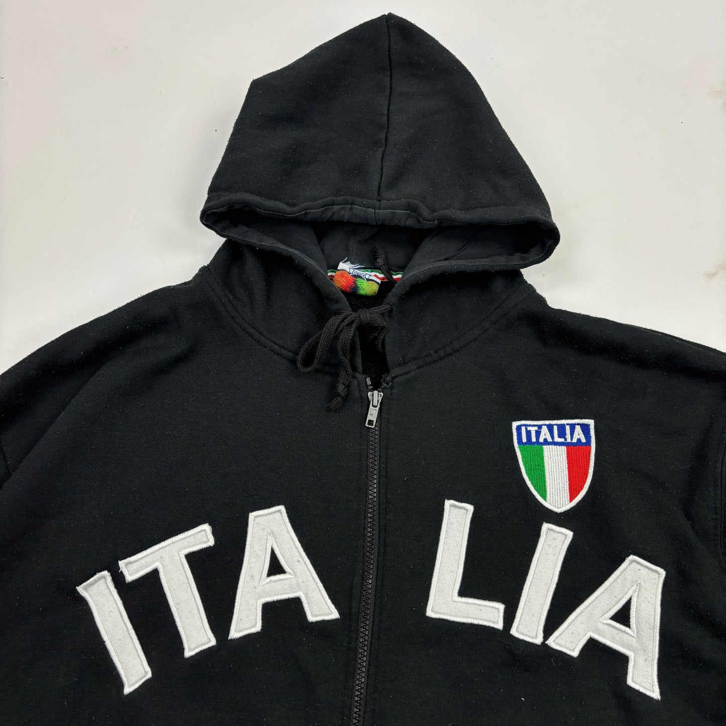 Vintage Italien Zip-Jacke (XXL)