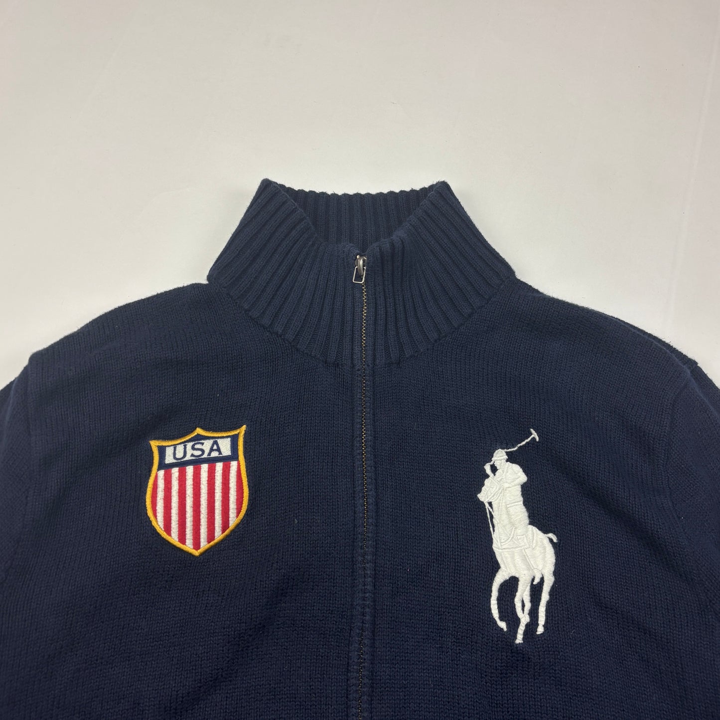 Vintage Ralph Lauren USA Zip-Jacke (S)