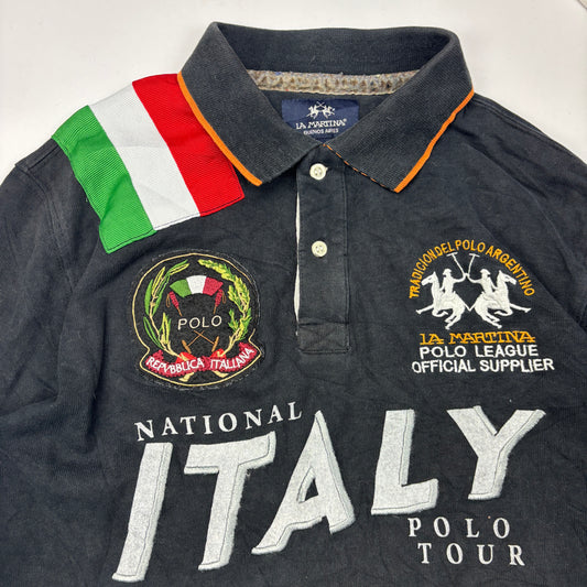 Vintage La Martina Italien Polo (M)