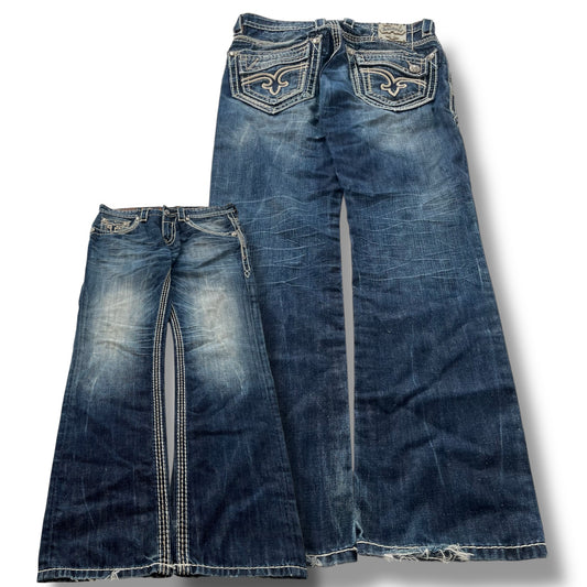 Rock Revival Baggy Jeans (S)