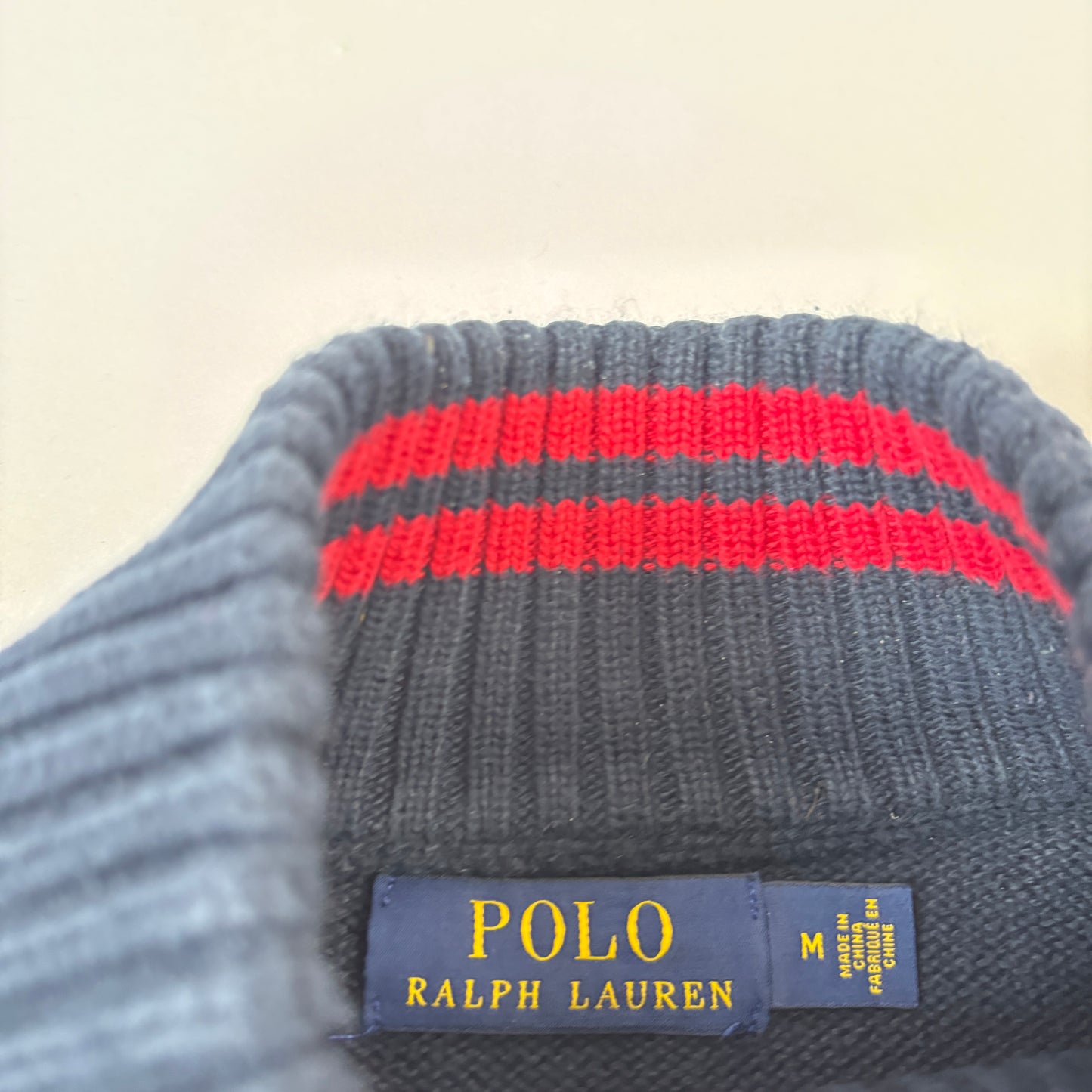 Ralph Lauren Big Pony Half-Zip (M)