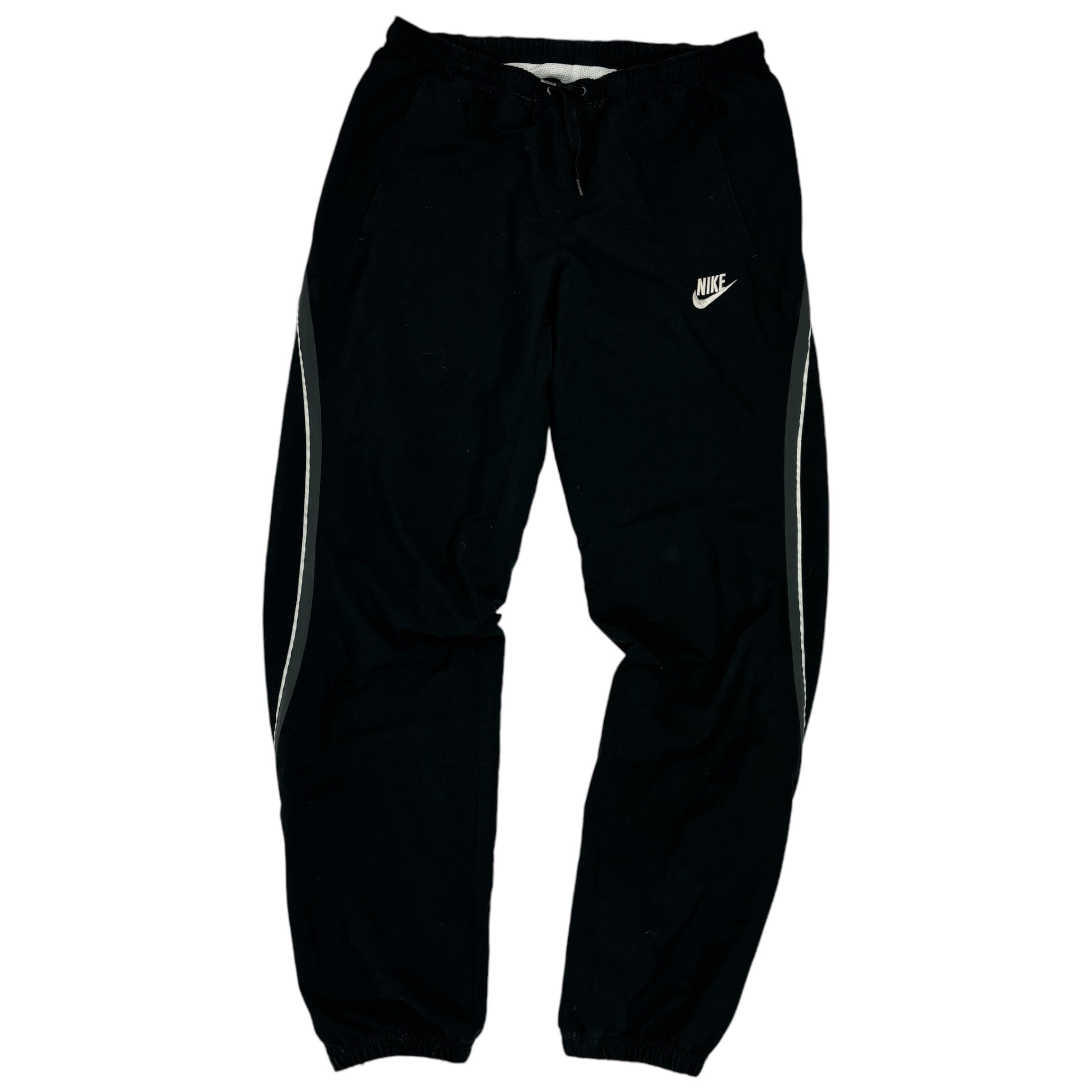 Black nike track pants deals