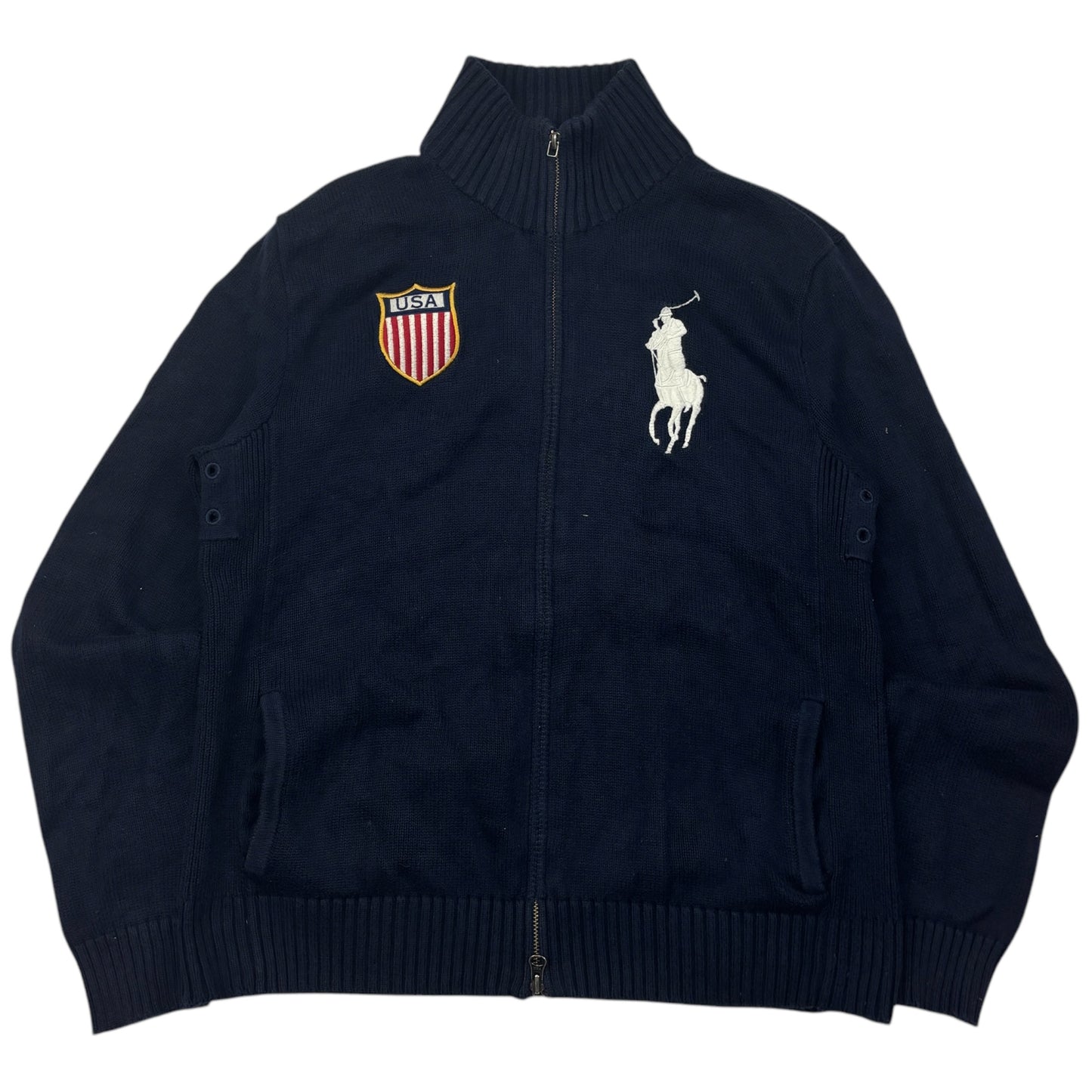 Vintage Ralph Lauren USA Zip-Jacke (S)