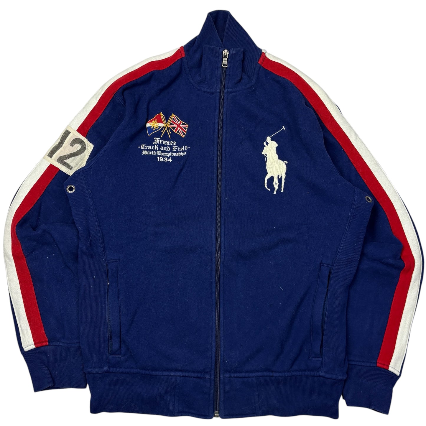 Vintage Ralph Lauren Frankreich Zip-Jacke (S)