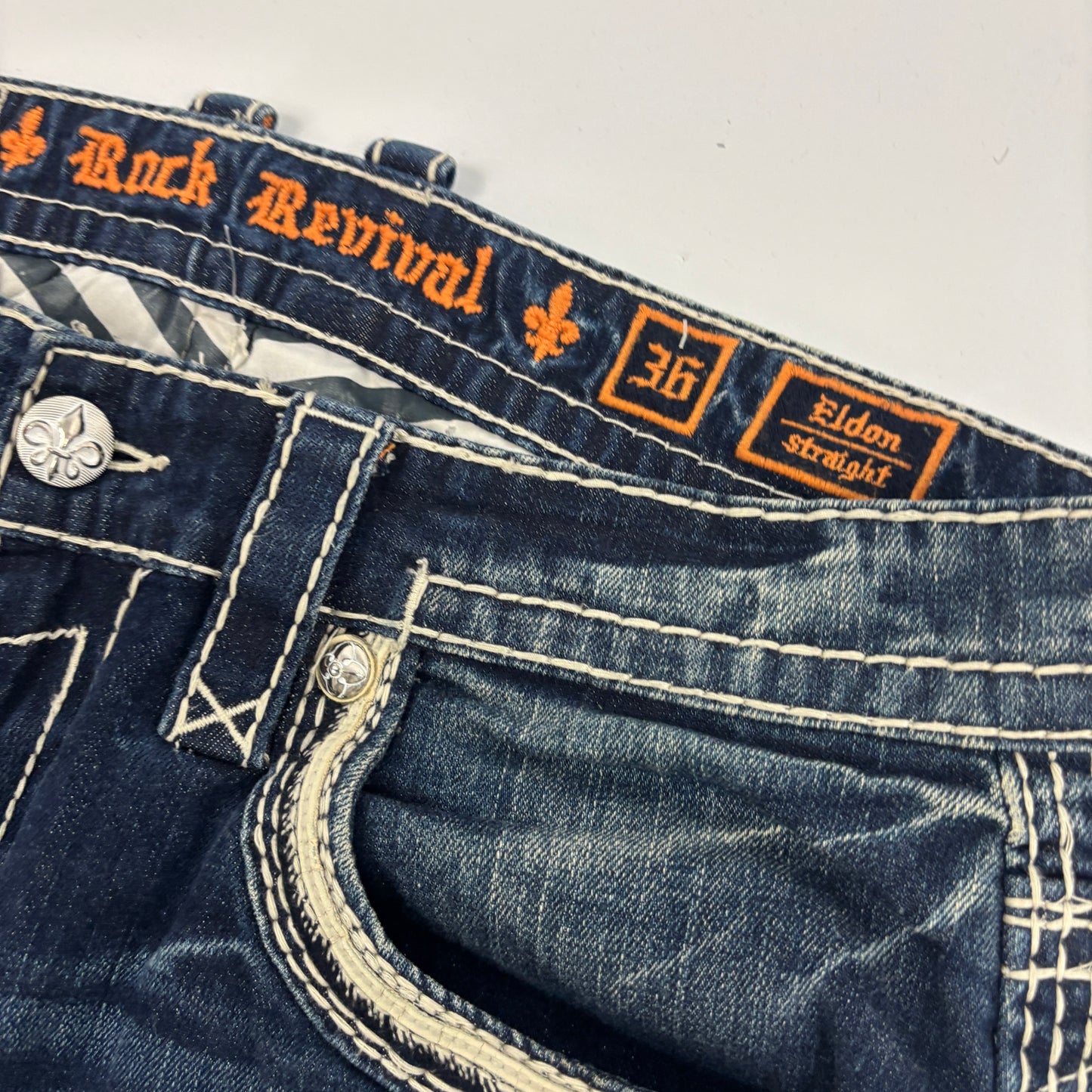 Rock Revival Baggy Jeans (XL)