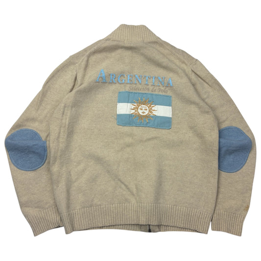 Vintage La Martina Argentinien Zip-Jacke (S)